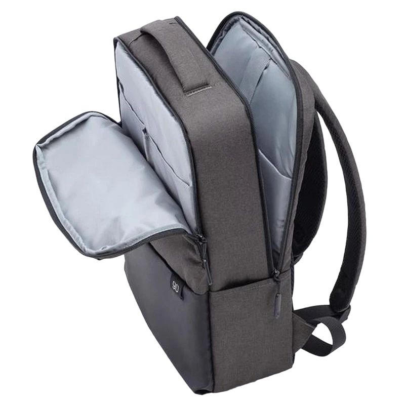 Rucsac ninetygo light business commuting, 15.6", poliester, gri inchis 6