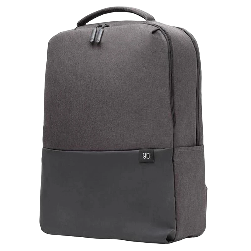 Rucsac ninetygo light business commuting, 15.6", poliester, gri inchis 3