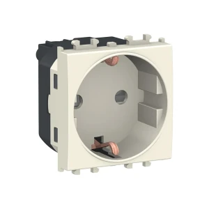 Priză unitară cu obturator easy styl 16 a 250 v crem schneider-electric