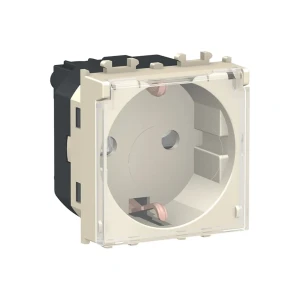 Унитарная розетка с защитой easy styl 16 a 250 в кремовый schneider-electric