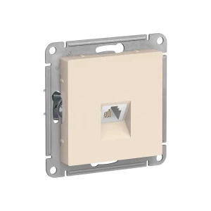 Priză de telefon atlas design bej