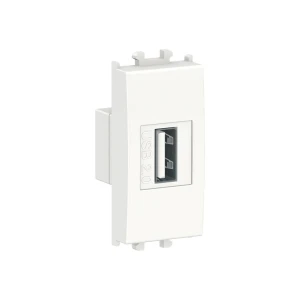 Розетка usb easy styl 1 a 5 в белый schneider-electric