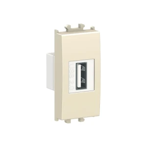 Priză usb easy styl 1 a 5 v crem schneider-electric