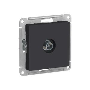 Priză tv atlas design 220 - 250 v carbon schneider-electric