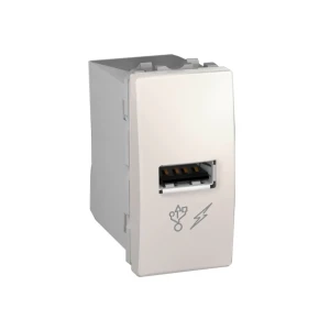 Priză usb unica 1 a 5 v bej schneider-electric