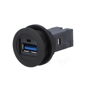 Priză usb schneider-electric xb5pusb3 ip20 negru