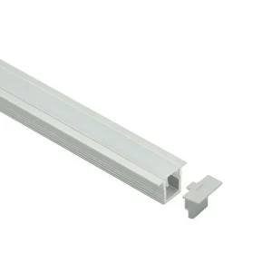 Profil din aluminiu cu dispersor hl-a065 15.5 x 12 x 2000 mm elmos