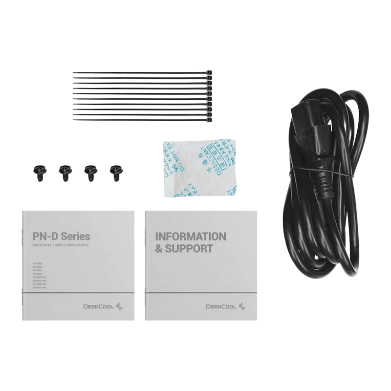 Блок питания для компьютеров deepcool pn850d, 850вт, atx, немодульный 3