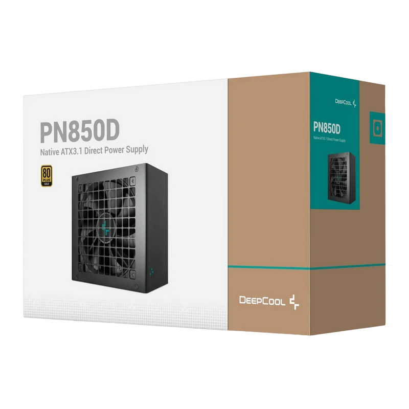 Блок питания для компьютеров deepcool pn850d, 850вт, atx, немодульный 9