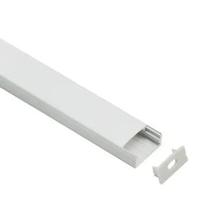 Алюминиевый профиль с крышкой hl-bapl014 23.5 x 10.8 x 2000 мм elmos