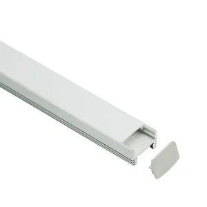 Алюминиевый профиль с крышкой hl-bapl025 24.8 x 17 x 2000 мм elmos