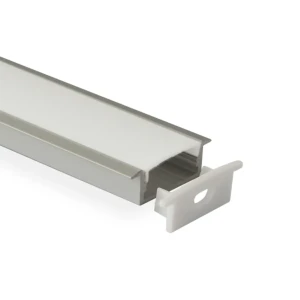 Profil din aluminiu cu dispersor hl-bapl013 30.5 x 9.8 x 2000 mm elmos