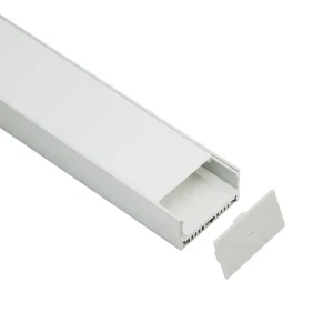 Алюминиевый профиль с крышкой hl-bapl028 47.5 x 24 x 2000 мм elmos