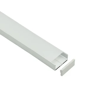Алюминиевый профиль с крышкой hl-bapl054 2000 x 74.8 x 32 мм elmos