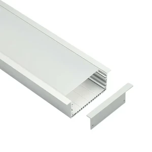 Алюминиевый профиль с крышкой hl-a020 90 x 35 x 2000 мм elmos