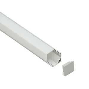 Алюминиевый профиль с крышкой hl-bapl005 2000 x 16 x 16 мм elmos