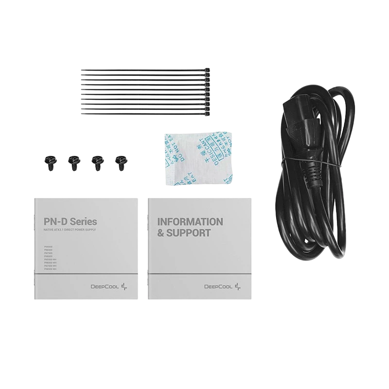 Блок питания для компьютеров deepcool pn750d, 750вт, atx, немодульный 9
