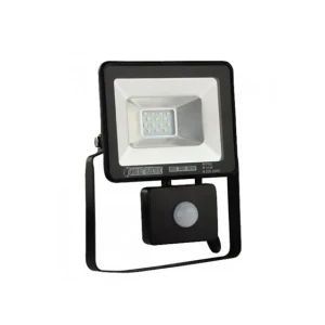 Прожектор светодиодный c датчиком движения 10 вт 6500 k 220 - 240 в ip65 horoz
