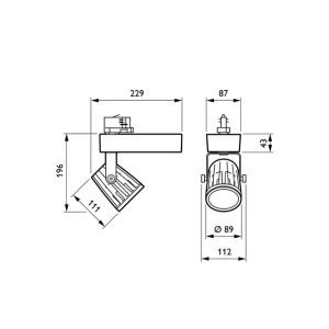 Projector led 23,5 w led 4000 k ip20 220 - 240 v philips Thumbnail 2