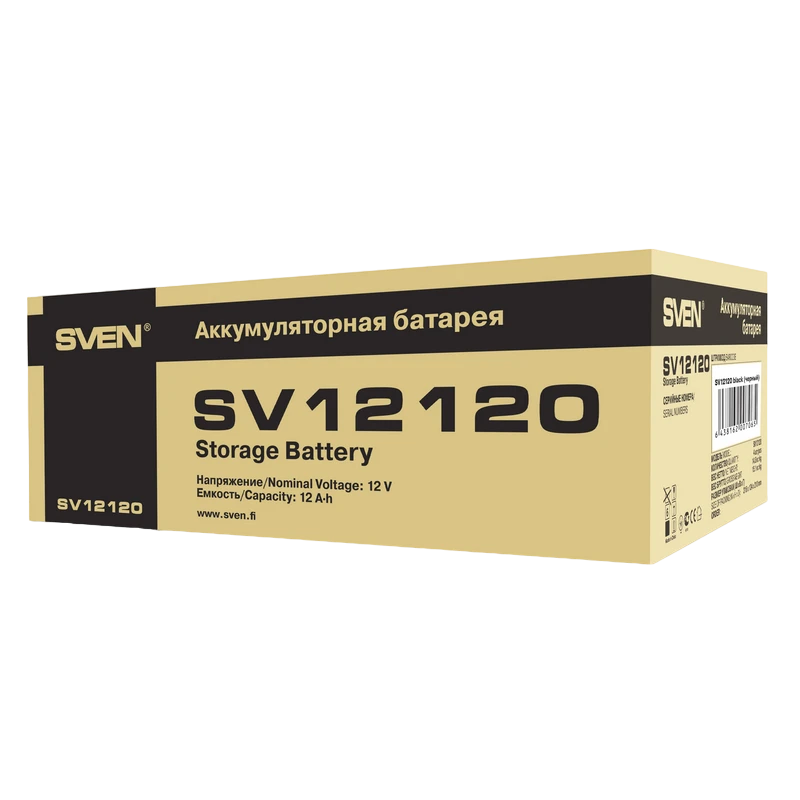 Acumulator ups sven sv-0222012, 12v 12 5