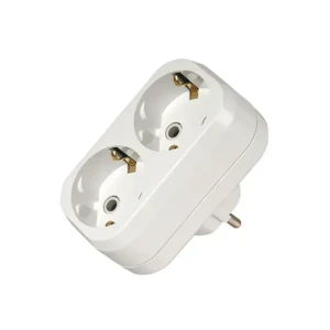 Priza cu pământare 10031m 16 a 250 v alb makel