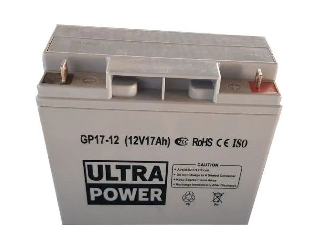 Аккумулятор для резервного питания ultra power gp17-12, 12в, 17а*ч 2