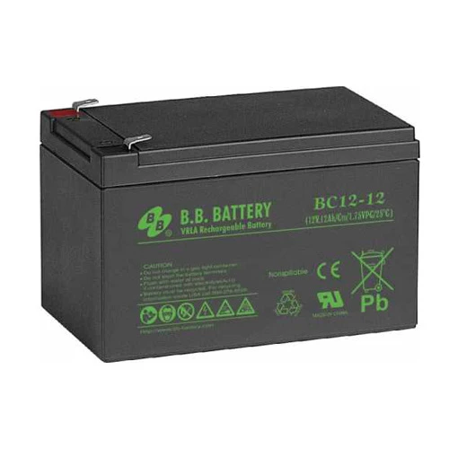 Acumulator ups b.b. bc12-12, 12v 12 2
