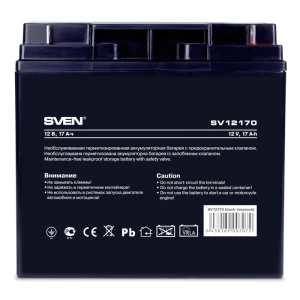 Acumulator ups sven sv12170, 12v 17а•h Thumbnail 8