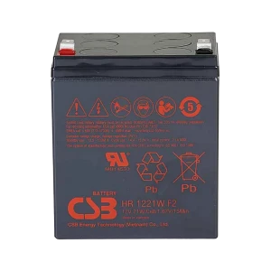 Аккумулятор для резервного питания csb hr-1221, 12в 5 Thumbnail 2