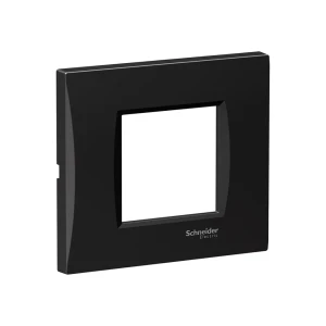 Rama curbată easy styl negru 2 module schneider-electric