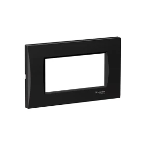 Rama curbată easy styl negru 4 module schneider-electric