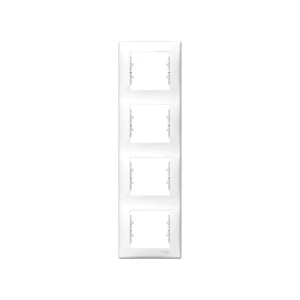 Рамка 4-я sedna белый вертикальная schneider-electric