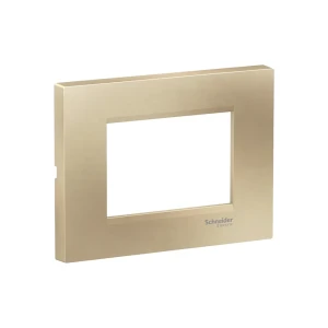 Rama modulară easy styl bej metalic 3 module schneider-electric