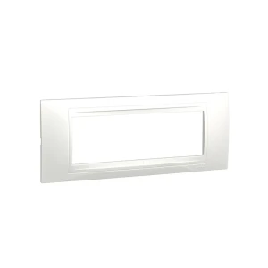Rama modulară unica allegro alb 6 module schneider-electric