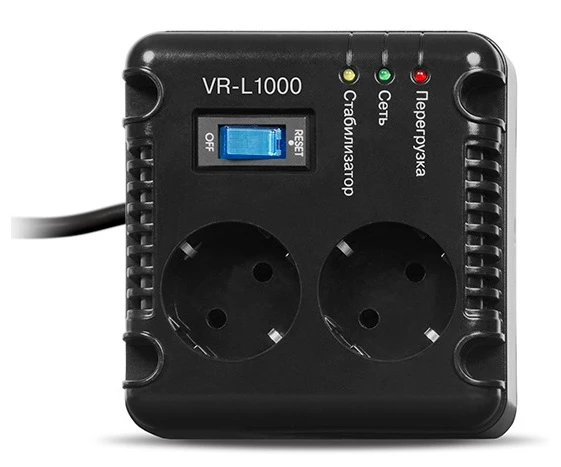 Stabilizator de tensiune sven vr-l1000, 1000va 4