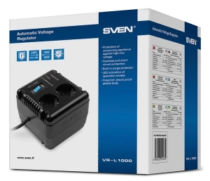 Stabilizator de tensiune sven vr-l1000, 1000va Thumbnail 2