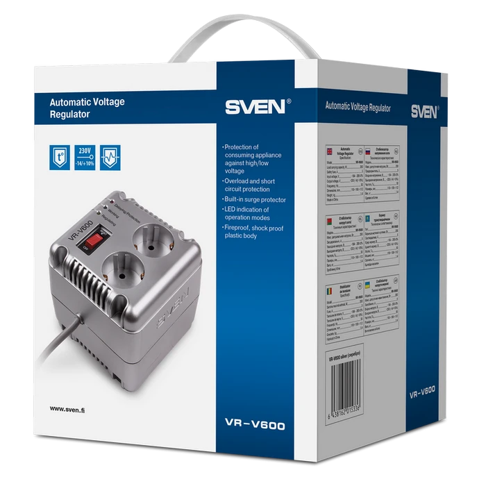Stabilizator de tensiune sven vr-v600 6
