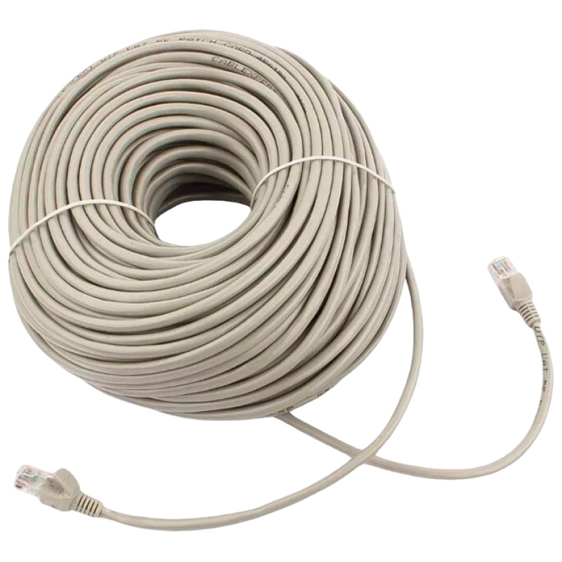 Патч-корд cablexpert pp12-50m, cat5e utp, 50м, серый 6