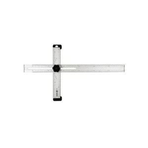 Riglă unghiulară vor18374 600 x 320 mm plastic vorel