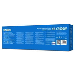 Set tastatură + mouse sven c3500w, fără fir, negru Thumbnail 10