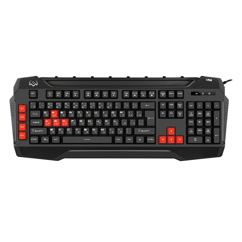 Tastatură sven kb-g8800, cu fir, negru 5