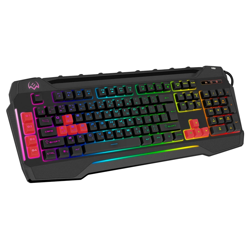 Tastatură sven kb-g8800, cu fir, negru 2