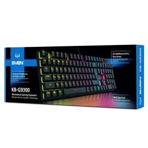 Tastatură sven kb-g9300, cu fir, negru Thumbnail 9