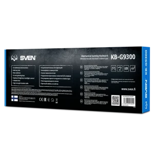 Tastatură sven kb-g9300, cu fir, negru Thumbnail 3