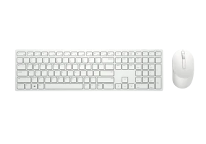 Set tastatură + mouse dell km5221w, fără fir, alb