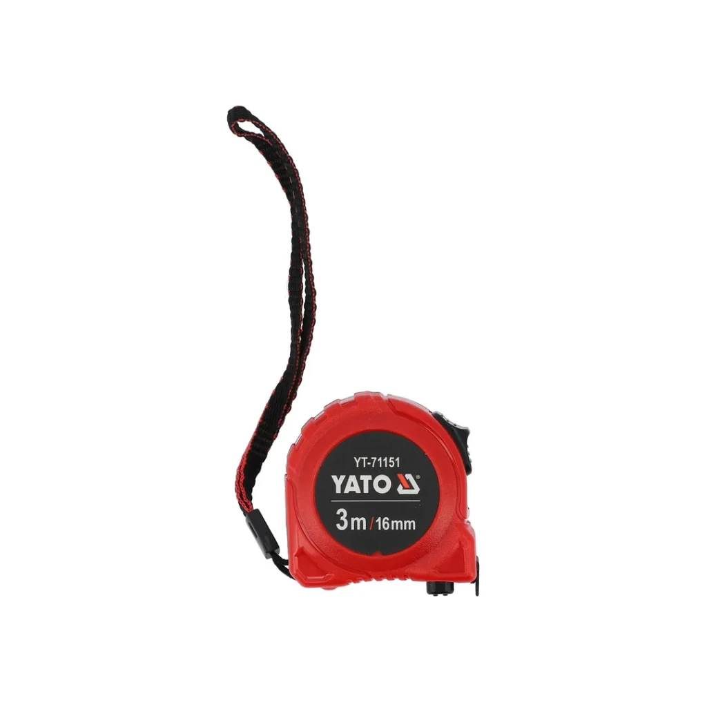 Рулетка 3 м x 16 мм yato 2