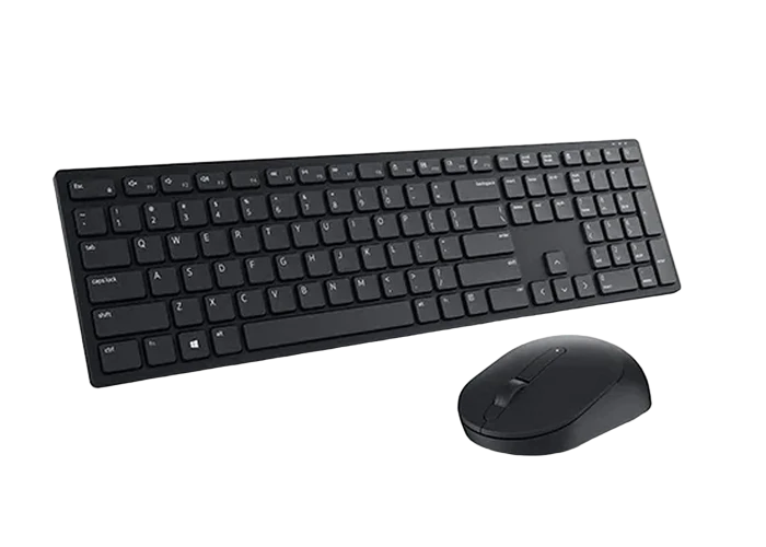 Клавиатура и мышь dell km5221w, беспроводное, чёрный 4