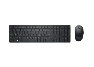 Клавиатура и мышь DELL KM5221W, Беспроводное, Чёрный