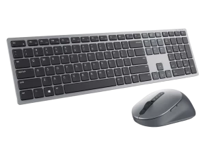 Клавиатура и мышь DELL KM7321W, Беспроводное, Серый
