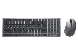 Клавиатура и мышь DELL KM7120W, Беспроводное, Серый